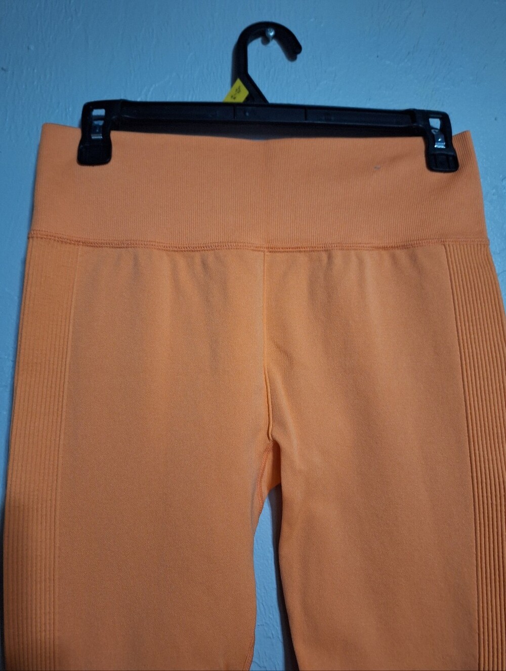 Forever 21 Orange Seamless High-Rise Leggings